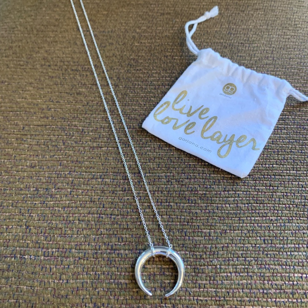 Gorjana Crescent Moon Necklace